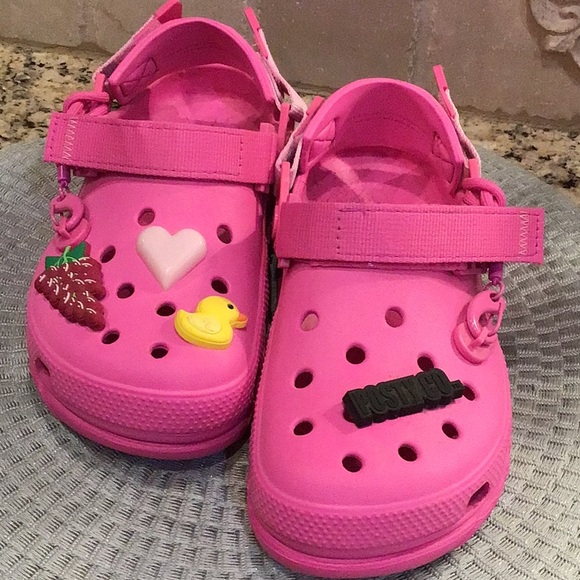 CROCS Shoes - Crocs x Post Malone Hot Pink clogs